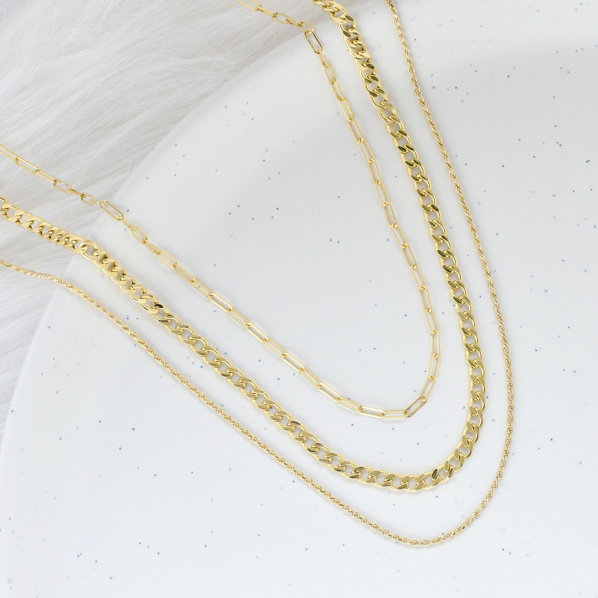 Chain & Necklaces - Everyday Essentials - Solid 10-14k Gold – Anne