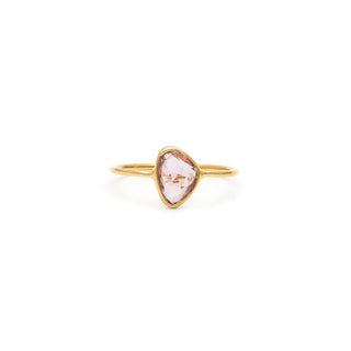 Rosecut Ring | 10K | Pink Sapphire