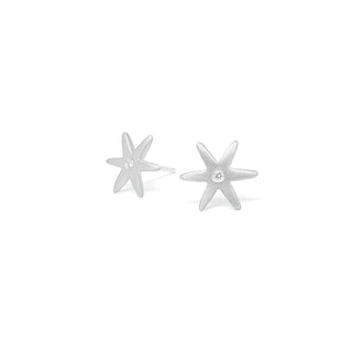 Diamond Pave Star Earrings