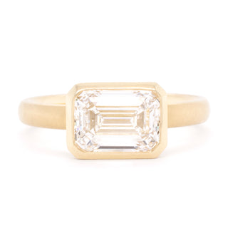2.10ct Emerald Diamond "Piper" Ring