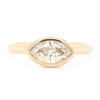 'Piper' 0.84ct Antique Marquise One of a Kind Ring