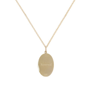 "Protea" Renewal Traveler's Token Necklace | 10k