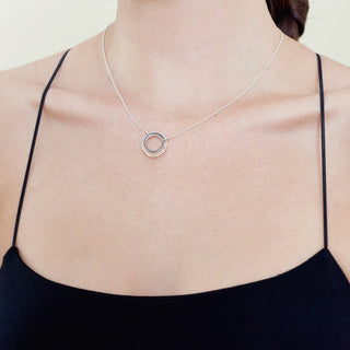 Multi-rounded Square Necklace