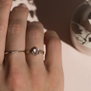 COMPASS RING | MORGANITE - Anne Sportun Fine Jewellery