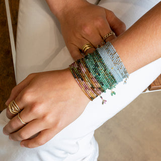 Sakota Emerald Wrap Bracelet - Necklace