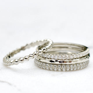 *Last of their Kind* Two Row Pave Band