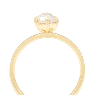One of a Kind Hexagon Diamond Ring - Anne Sportun Fine Jewellery