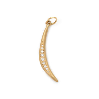 Crescent Diamond Flow Charm - Anne Sportun Fine Jewellery