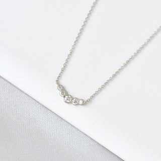 Small Graduated Diamond Necklace - Anne Sportun Fine Jewellery