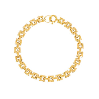 Panther Chain Bracelet | Gold Plated Brass