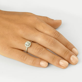 The Original Halo Engagement Ring - Anne Sportun Fine Jewellery