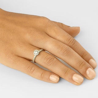 Stardust Bezel Engagement Ring - Anne Sportun Fine Jewellery