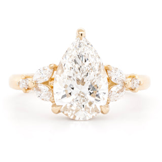 Custom 'Kathleen' 1.6ct Pear Diamond Setting