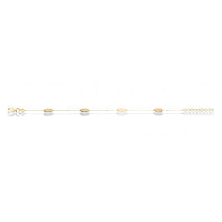 Mini Bar + Chain Bracelet | 10k Gold