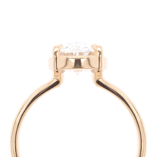 Custom 2.54ct Oval Tapered "Haley" Ring