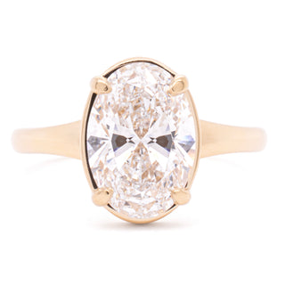 Custom 2.54ct Oval Tapered "Haley" Ring