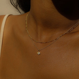 Quaditta Necklace | 14k | Diamond