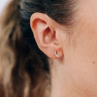 Starburst & Moon Crescent Mix Studs