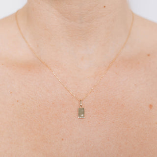 Mini Love Letter Tag Charm | 14k Gold