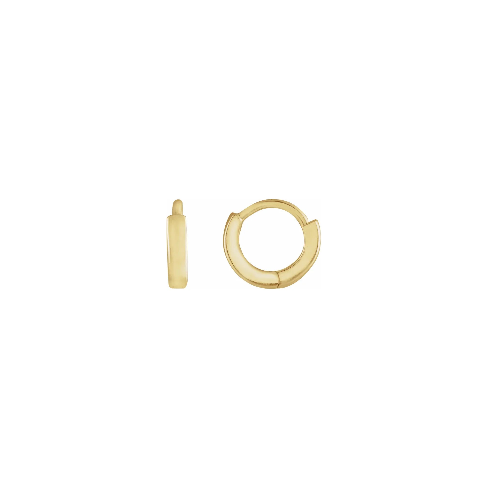Single hoop earring sales