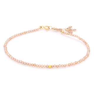 Single Wrap Gemstone Bracelet