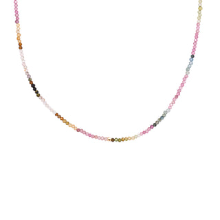Petite Gemstone Long Layering Necklace