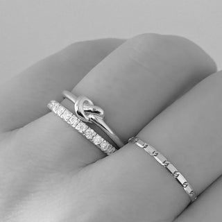 Bold Knot Ring | Silver - Anne Sportun Fine Jewellery