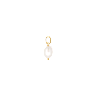 Oval Freshwater Pearl Charm