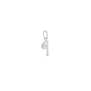 Number Charm with Diamond
