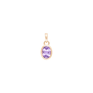 No.36 'Archive' 0.94ct Oval Lilac Purple Sapphire Charm