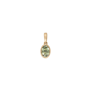'Archive' No.04 Soft Green Sapphire Charm - Anne Sportun Fine Jewellery