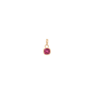 No. 26 'Archive' 5mm Cushion Burmese Ruby Necklace