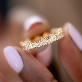 Cityscape Eternity Baguette Diamond Ring