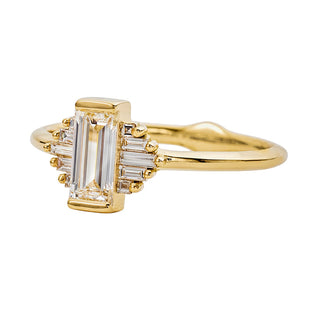 Art Deco Baguette Diamond Ring