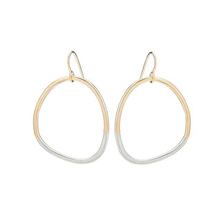 Large Gradient Stone Earrings