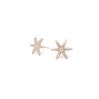 Diamond Center Star Earring