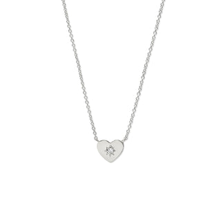 Vintage Star Heart Necklace