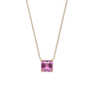 Harper Pink Sapphire Necklace