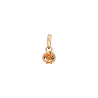'Archive' No.09 Mandarin Orange Garnet Charm - Anne Sportun Fine Jewellery