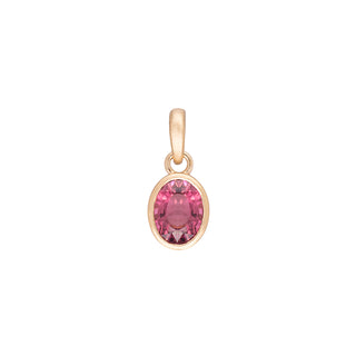 'Archive' No.27 Oval 1.53ct Pink Tourmaline Charm