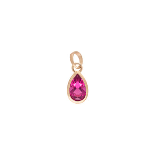 'Archive' No.30 0.76ct Pear Pink Tourmaline Charm
