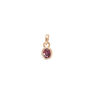 'Archive' Ruby Oval Charm