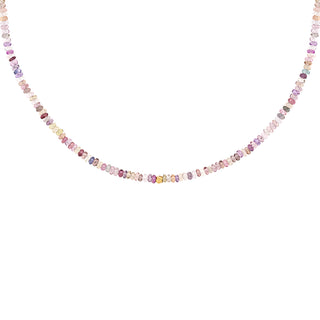*Limited Edition* Multicolored Sapphire Beaded Necklace - Anne Sportun Fine Jewellery