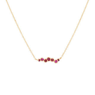 Cascade Red Ruby Necklace