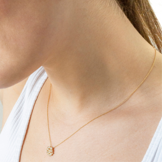 Medium Diamond Cluster Necklace - Anne Sportun Fine Jewellery