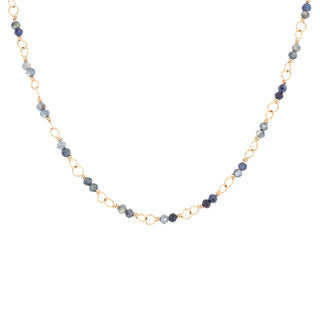 Hand-Tied Natural Gemstone Necklace