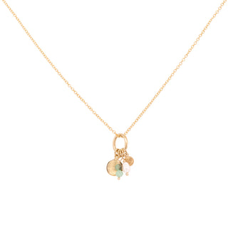 Mini Gemstone Charm Necklace - Final Sale