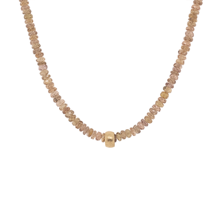 Natural Gemstone 'Boulder Bead' Necklace