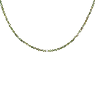 Petite Diamond Bead Necklace - Anne Sportun Fine Jewellery