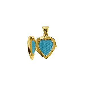 Flower Heart Locket | 10k - Anne Sportun Fine Jewellery